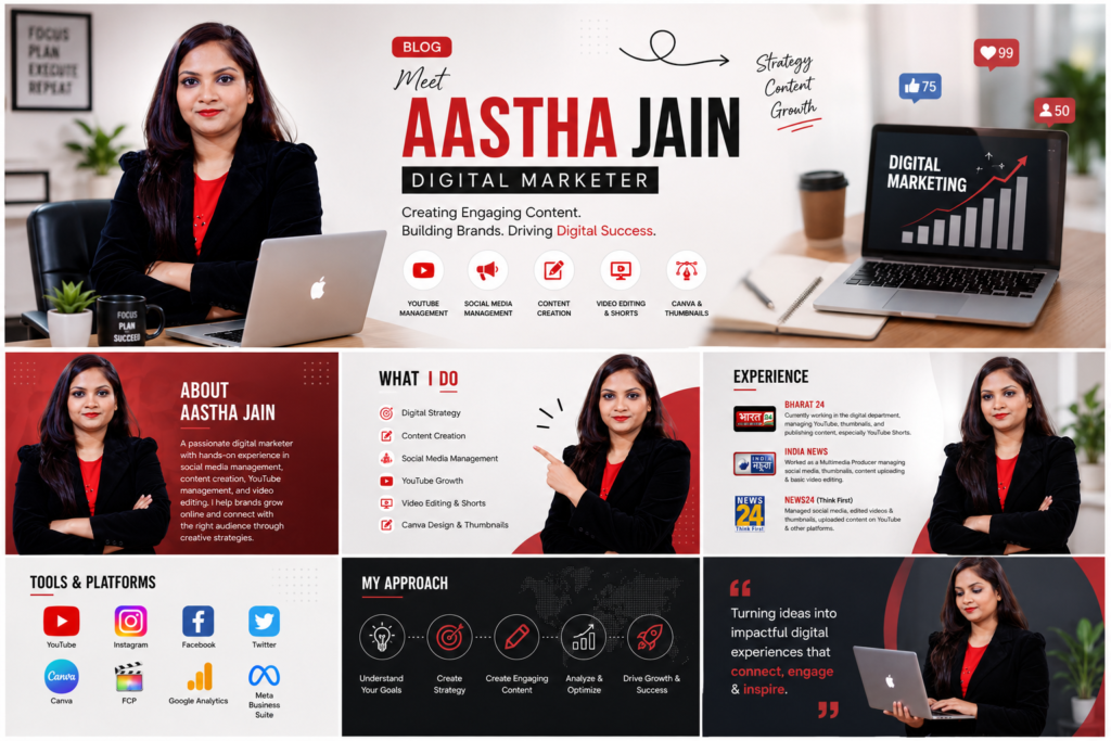 Aastha Jain Digital Marketer